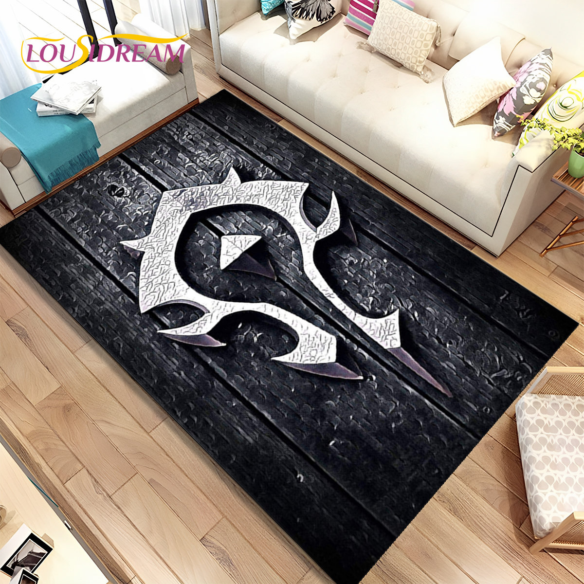 Kids Outdoor Mat Waterproof - World of Warcraft-Tapis décoratif 3D pour