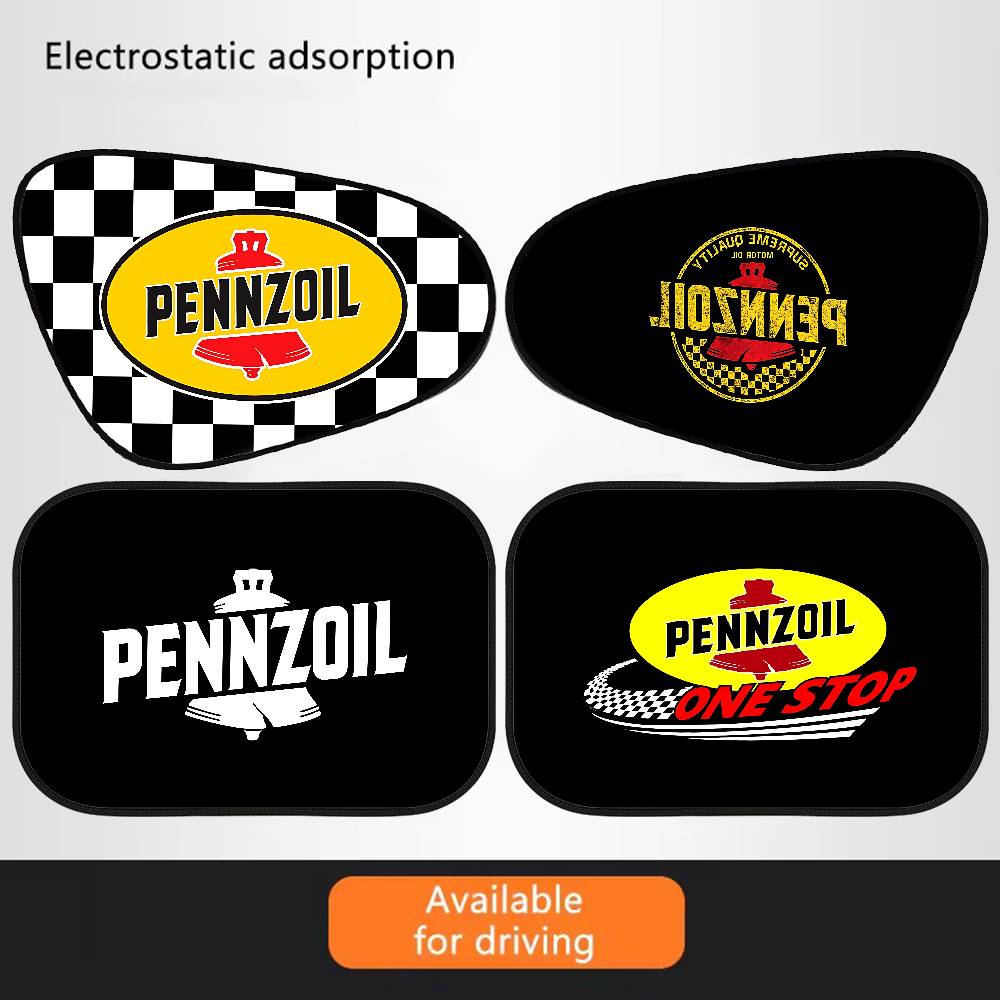 Kids Outdoor Car - Pare-soleil de voiture avec logo PENNZOIL,