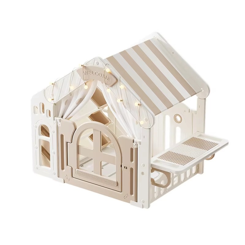 Kids Outdoor Playhouse - Tente de jeu moderne en plastique