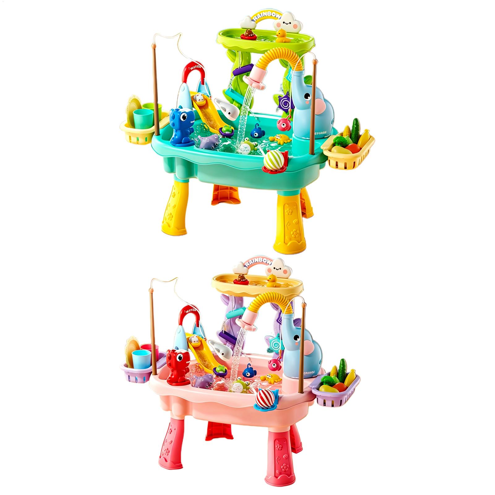Kids Outdoor Sink - Table d'eau améliorée pour tout-petits, évier