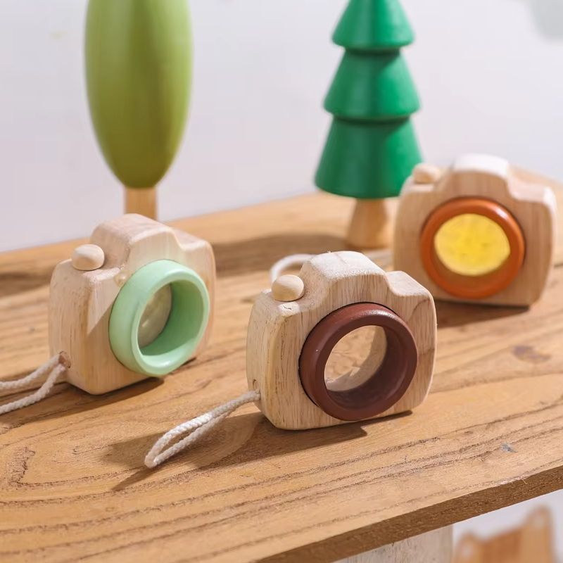 Kids Outdoor Adventure - Loupe en bois en forme de