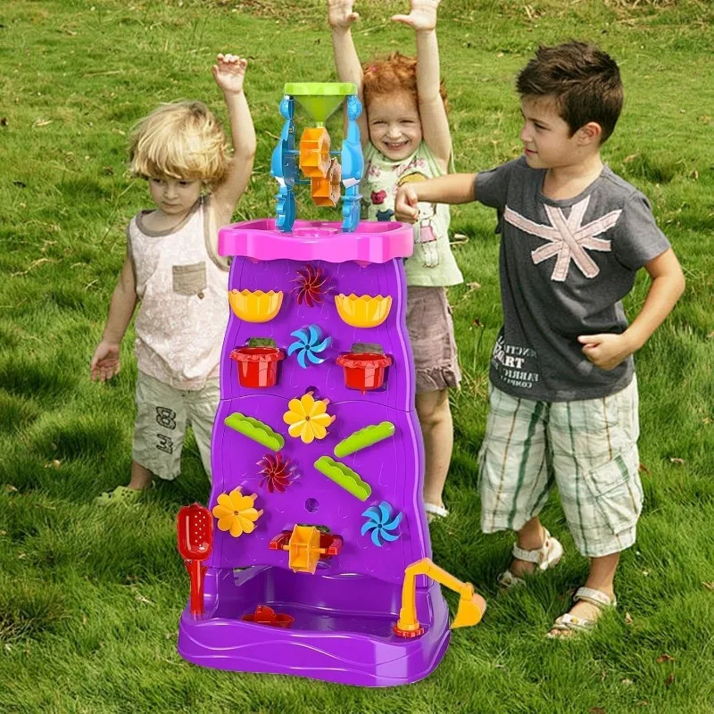 Kids Outdoor Learning Activities - Table d'eau pour enfants avec cascade