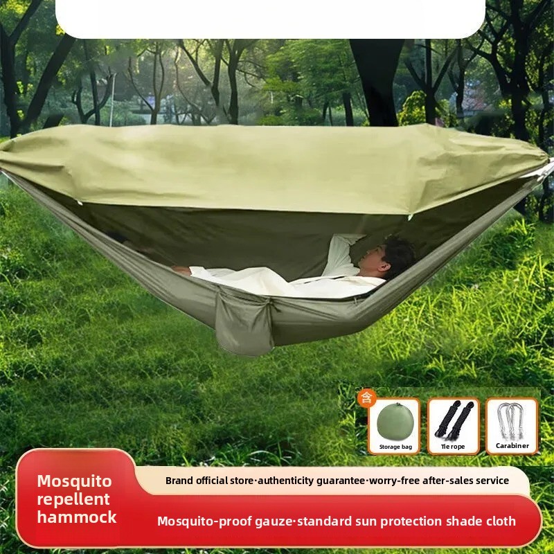 Kids Outdoor Hammock - Hamac en filet avec moustiquaire, design