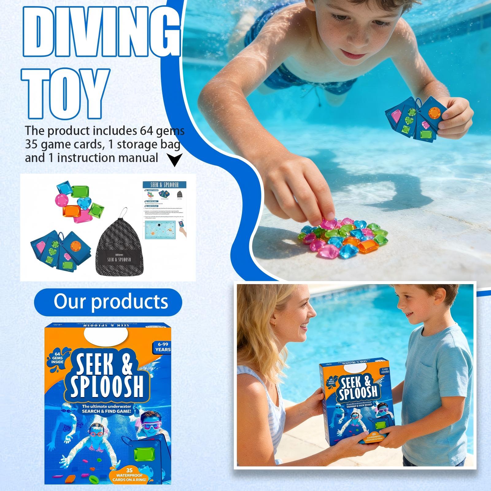 Kids Outdoor Learning Activities - Ensemble de jouets de plongée pour