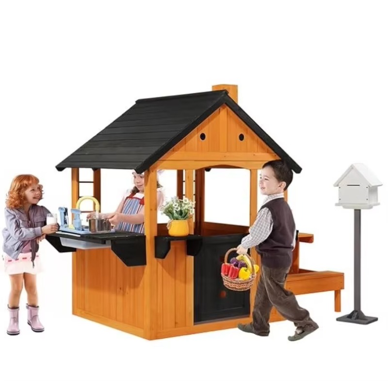 Kids Outdoor Sink - Maisonnette en bois pour enfants pour