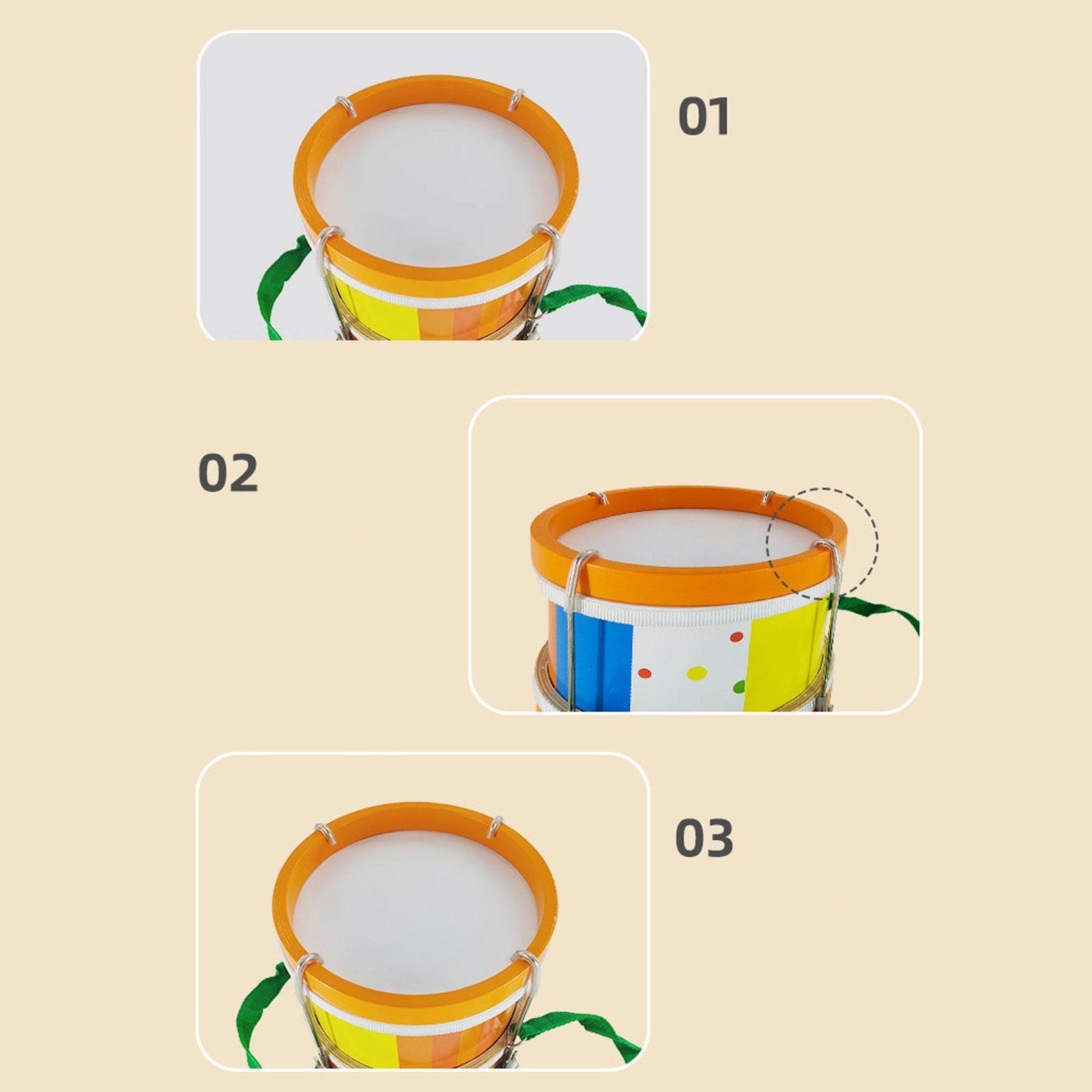 Kids Outdoor Learning Activities - Tambour à main pour enfants, jouet
