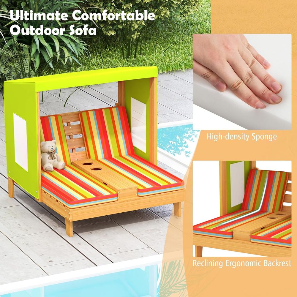 Chaise longue d'extérieur pour - Kids Outdoor Lounger Chair avis et prix