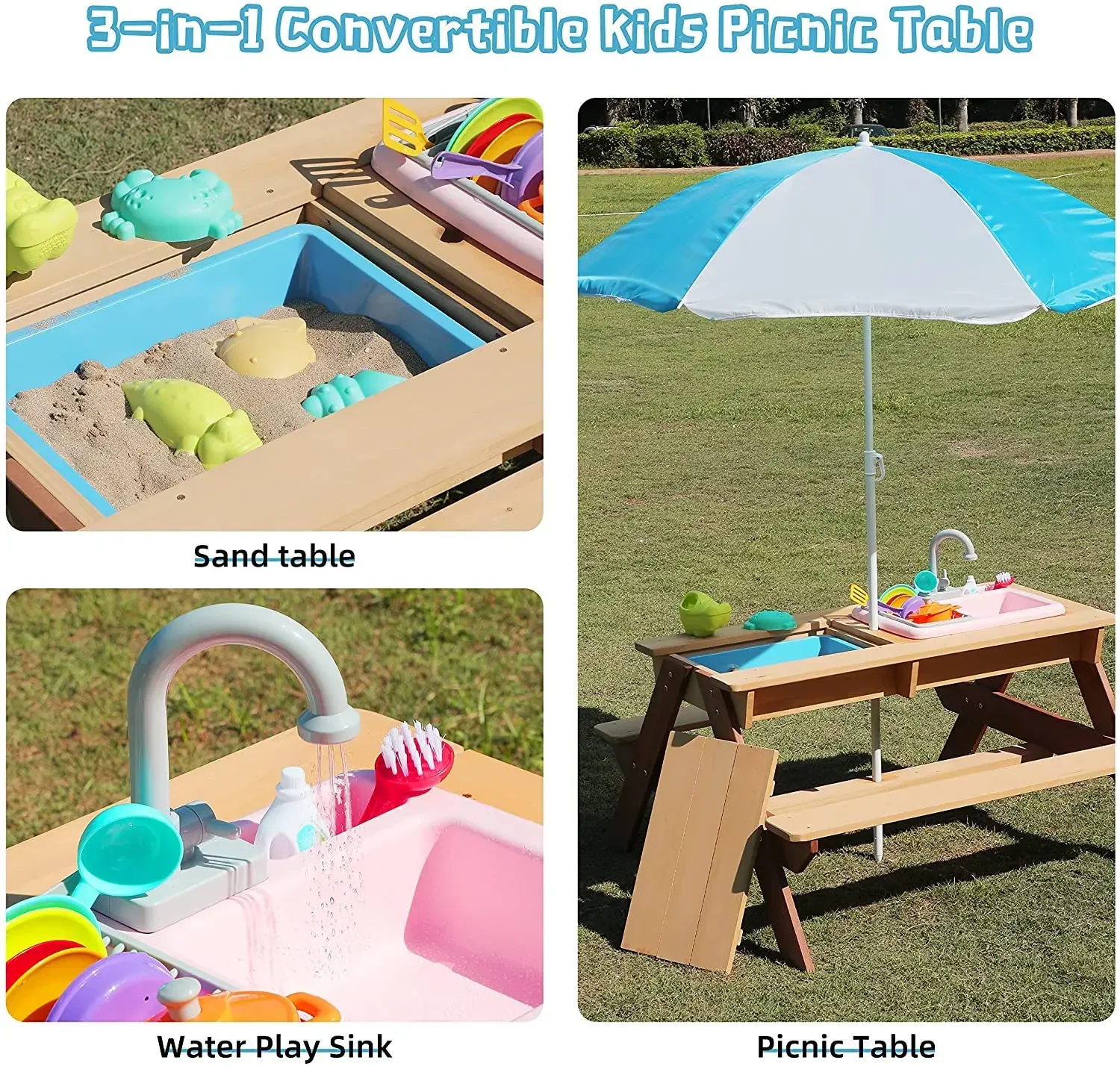 # Table de pique-nique pour en - Kids Outdoor Sink avis et prix