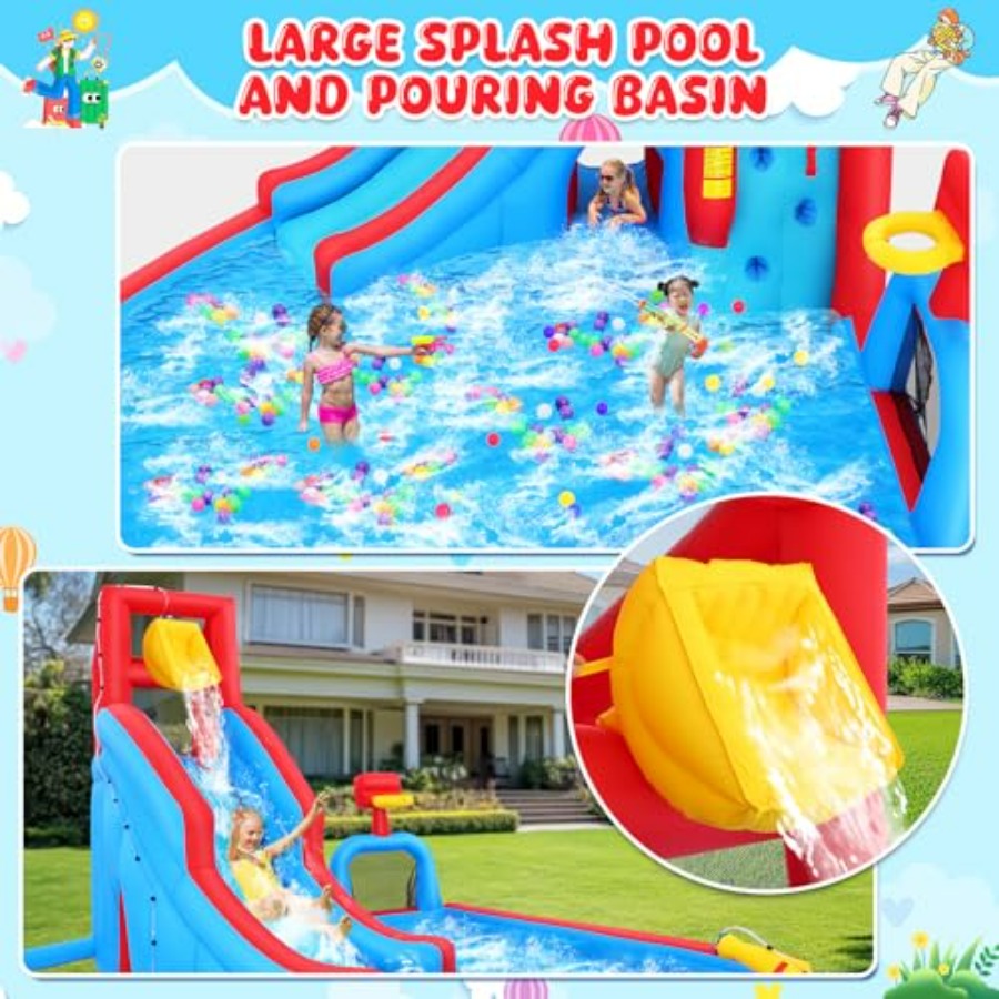 Parc aquatique gonflable pour  - Kids Outdoor Water Park avis et prix