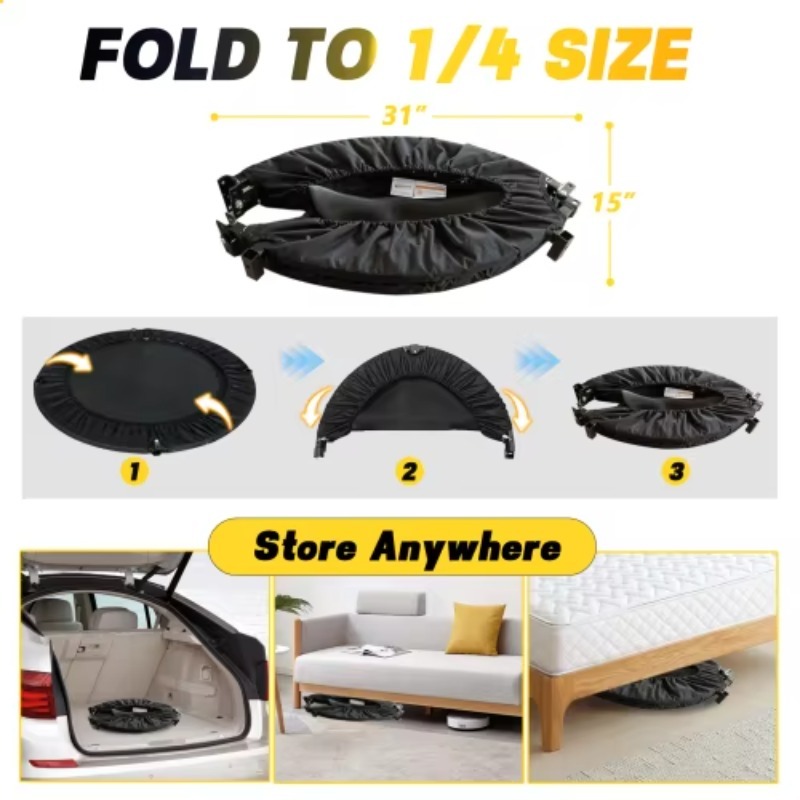Trampoline pliable avec poigné - Mini Trampoline Spring avis et prix