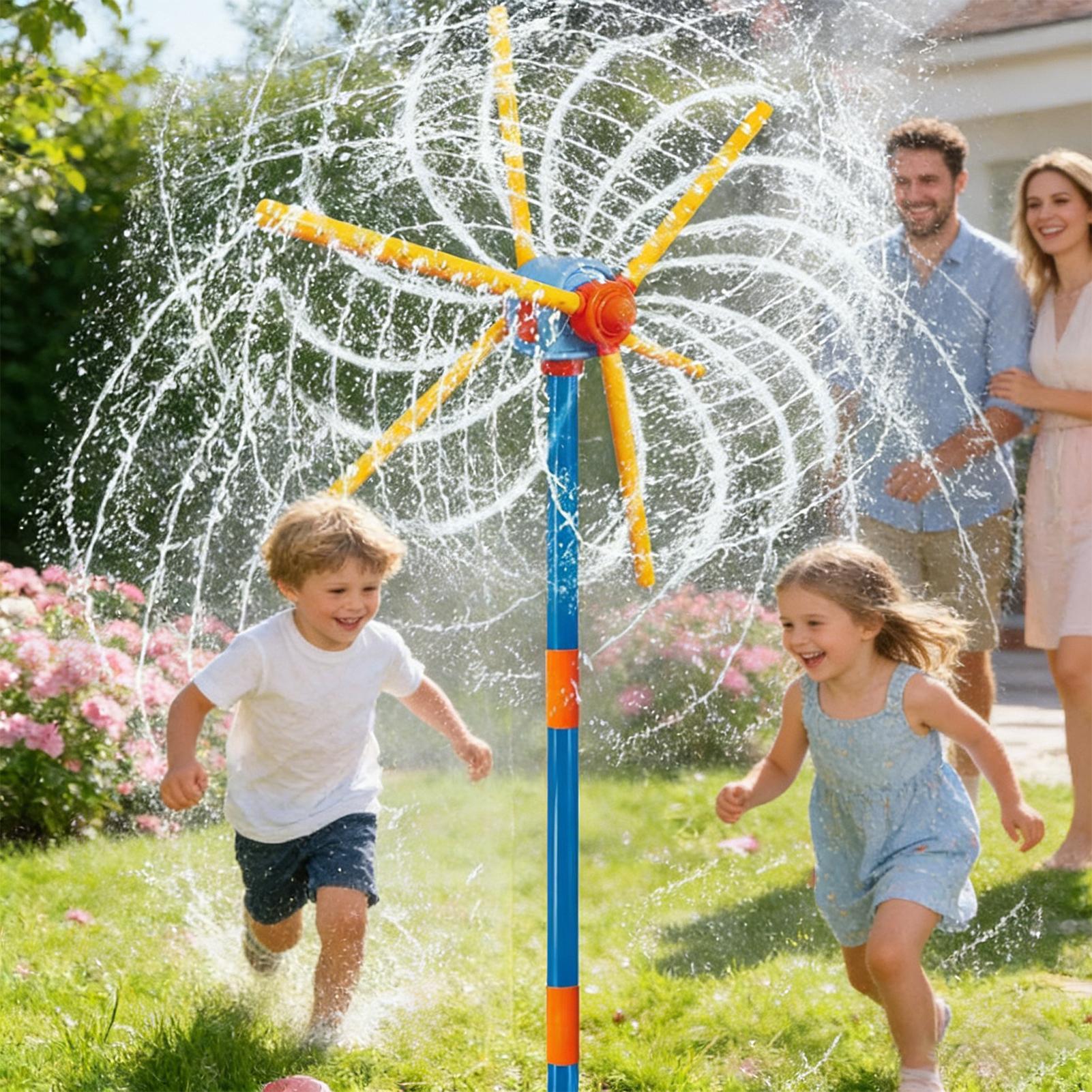 Moulin à vent avec arroseur po - Kids Outdoor Water Park avis et prix
