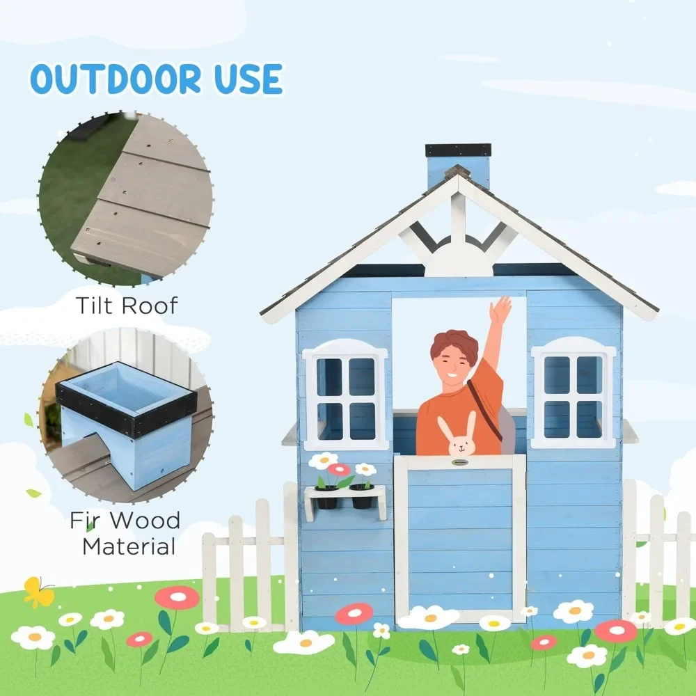 Casier de jeu pour enfants, ma - Kids Outdoor Playhouse avis et prix