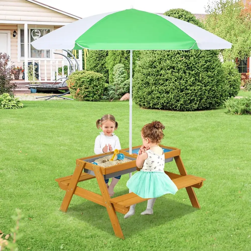 Table de pique-nique pour enfa - Kids Outdoor Umbrella avis et prix