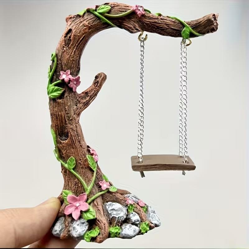 Ensemble de balançoires miniat - Kids Outdoor Fairy Garden avis et prix