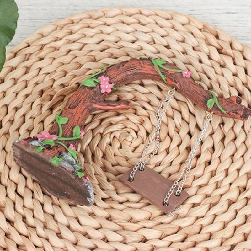 Ensemble de balançoires miniat - Kids Outdoor Fairy Garden avis et prix
