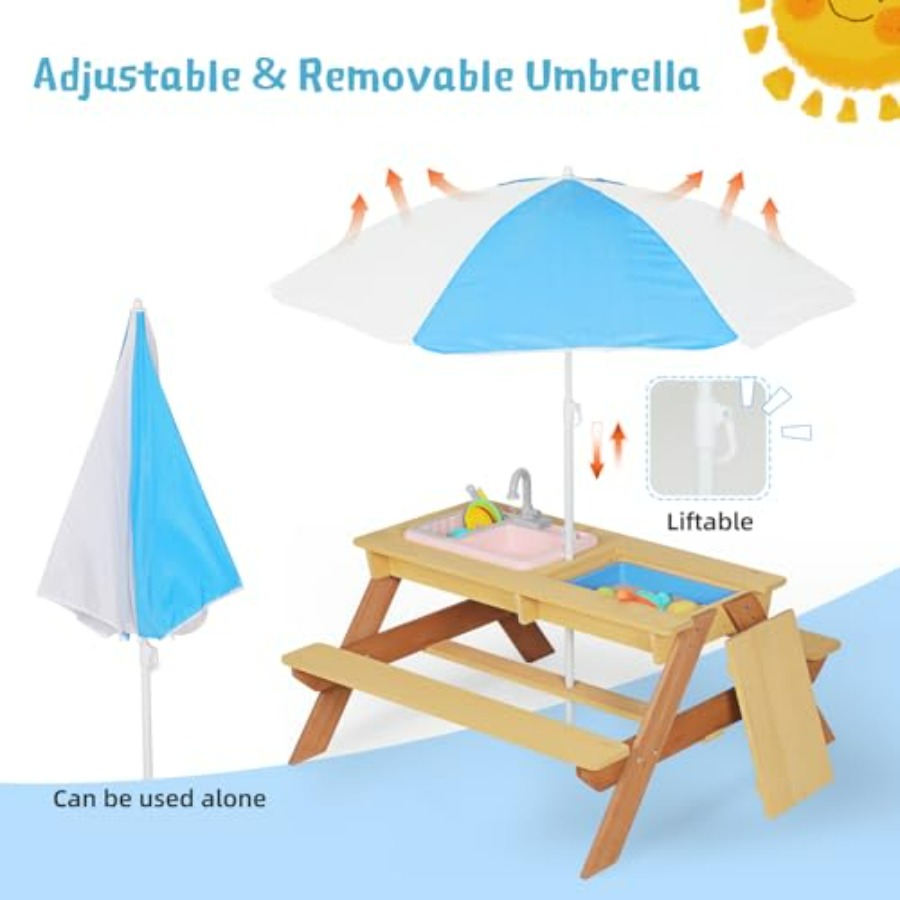 Table de pique-nique extérieur - Kids Outdoor Sink avis et prix