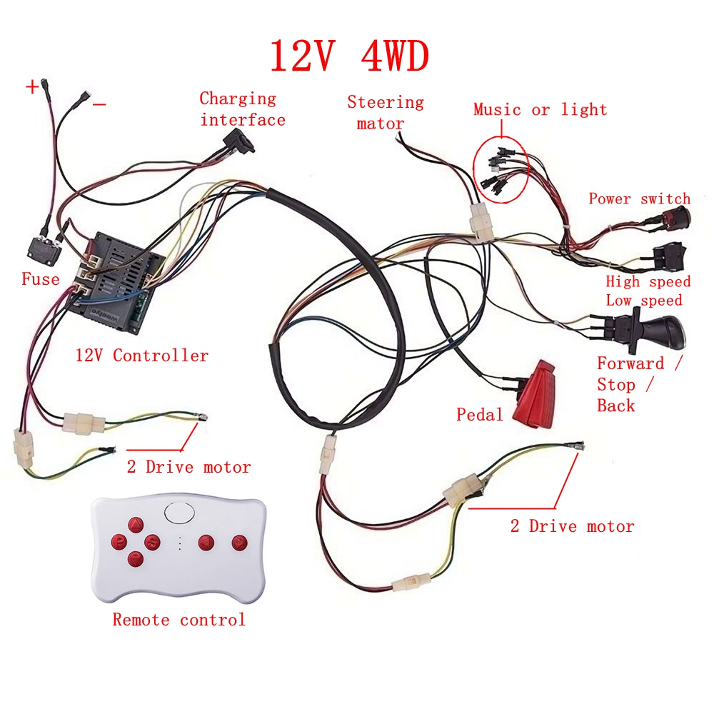 Kit de Fil et Joli Modifiés po - Kids Outdoor Car avis et prix