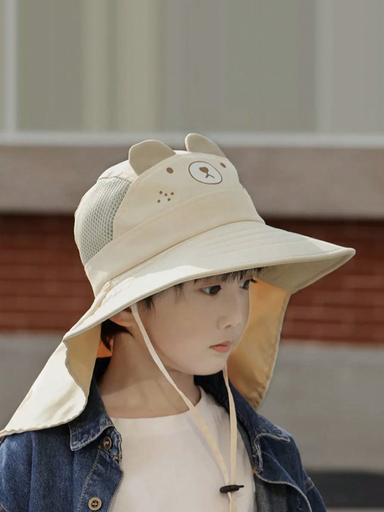 1 chapeau bob enfant motif our - Kids Outdoor Hat avis et prix