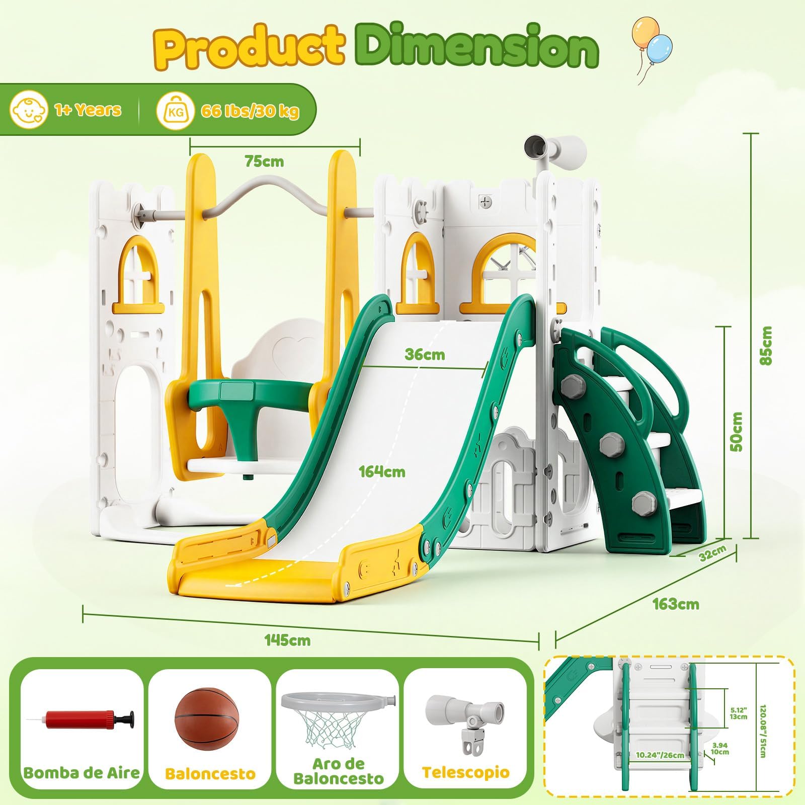 Ensemble de jeux 7 en 1 pour t - Kids Outdoor Playhouse avis et prix