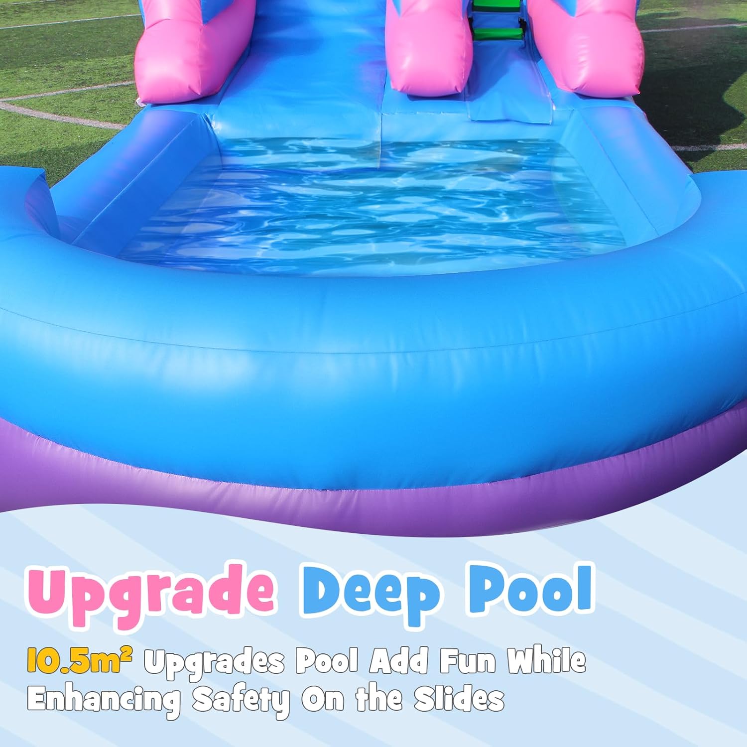 Toboggan aquatique gonflable r - Kids Outdoor Water Park avis et prix