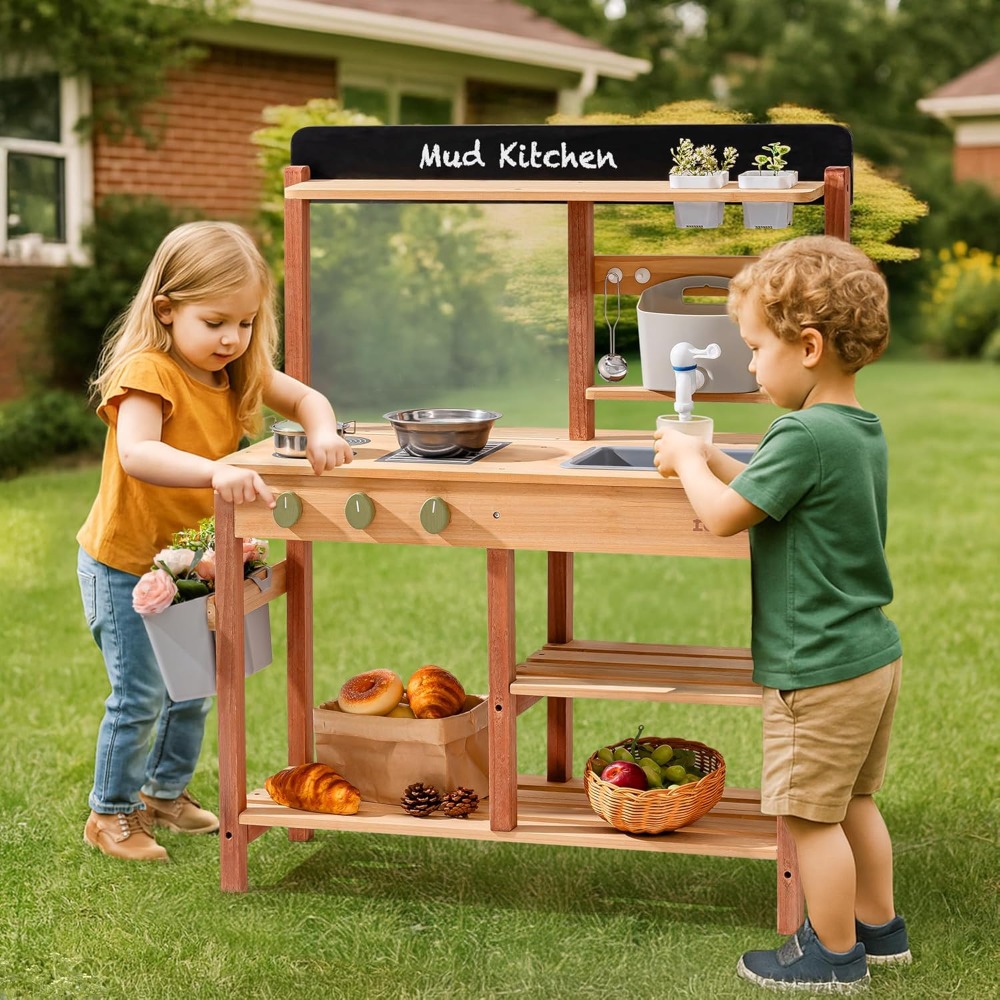 Cuisine en bois pour enfants,  - Kids Outdoor Sink avis et prix