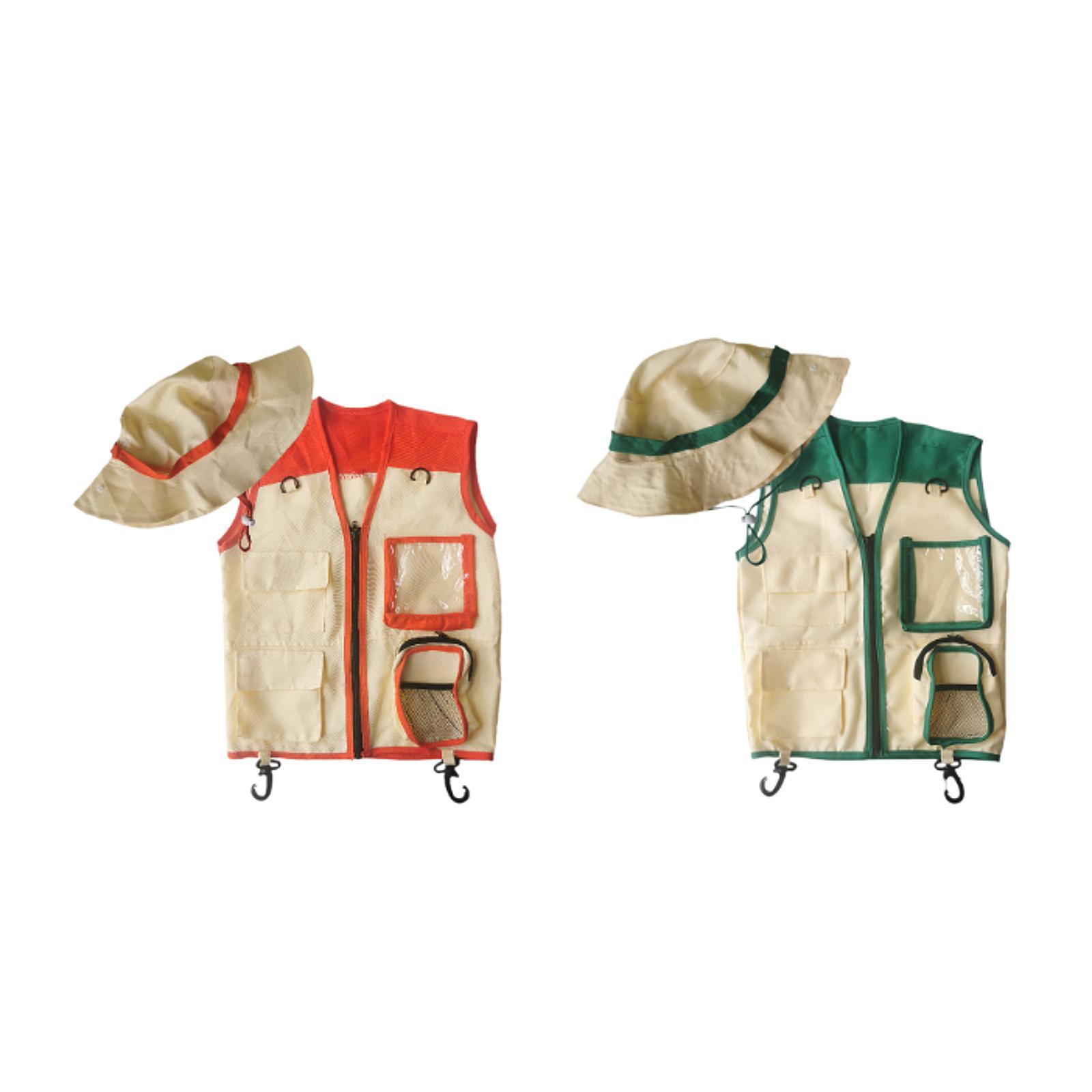 Gilet et chapeau d'exploratric - Kids Outdoor Zoo avis et prix