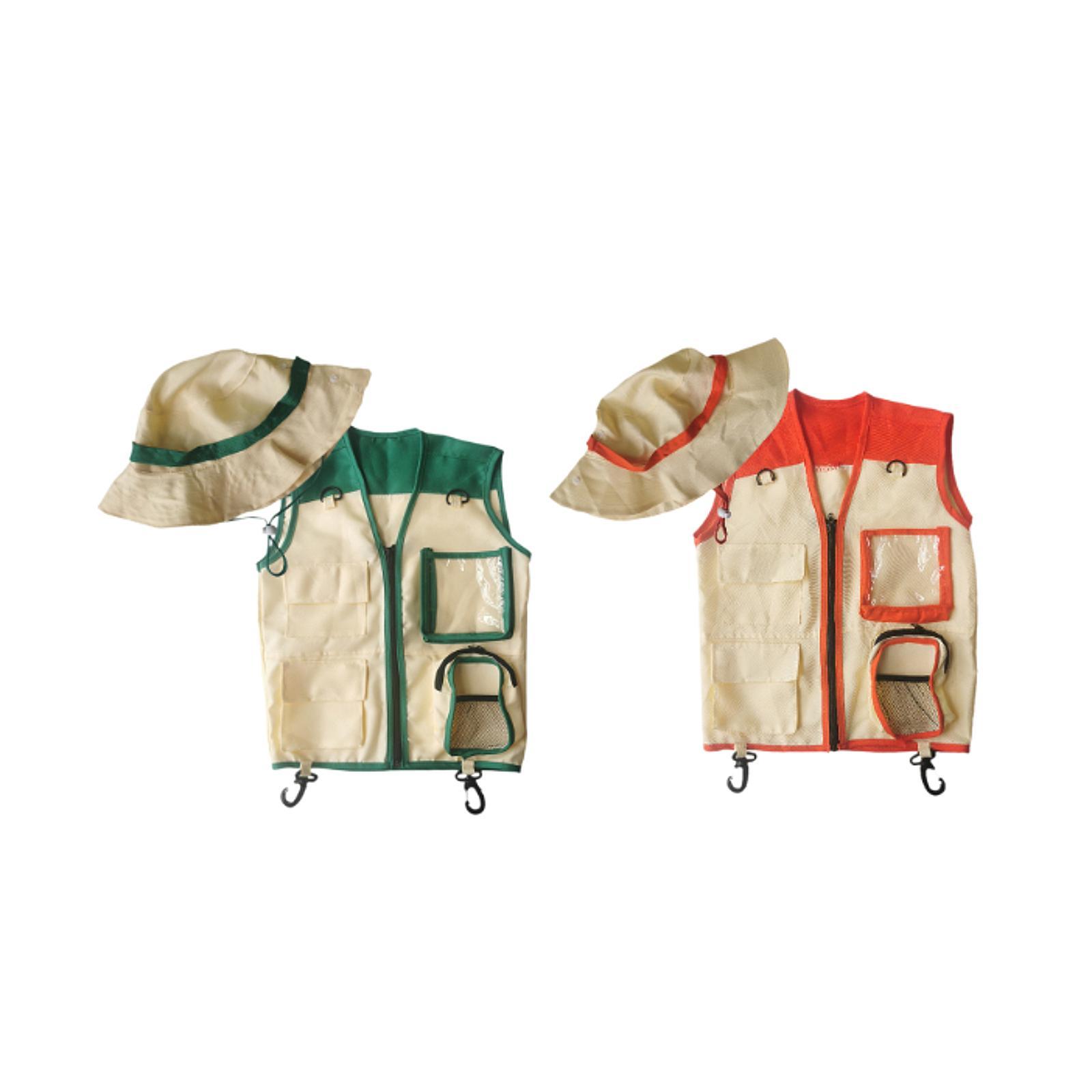 Gilet et chapeau d'exploratric - Kids Outdoor Zoo avis et prix