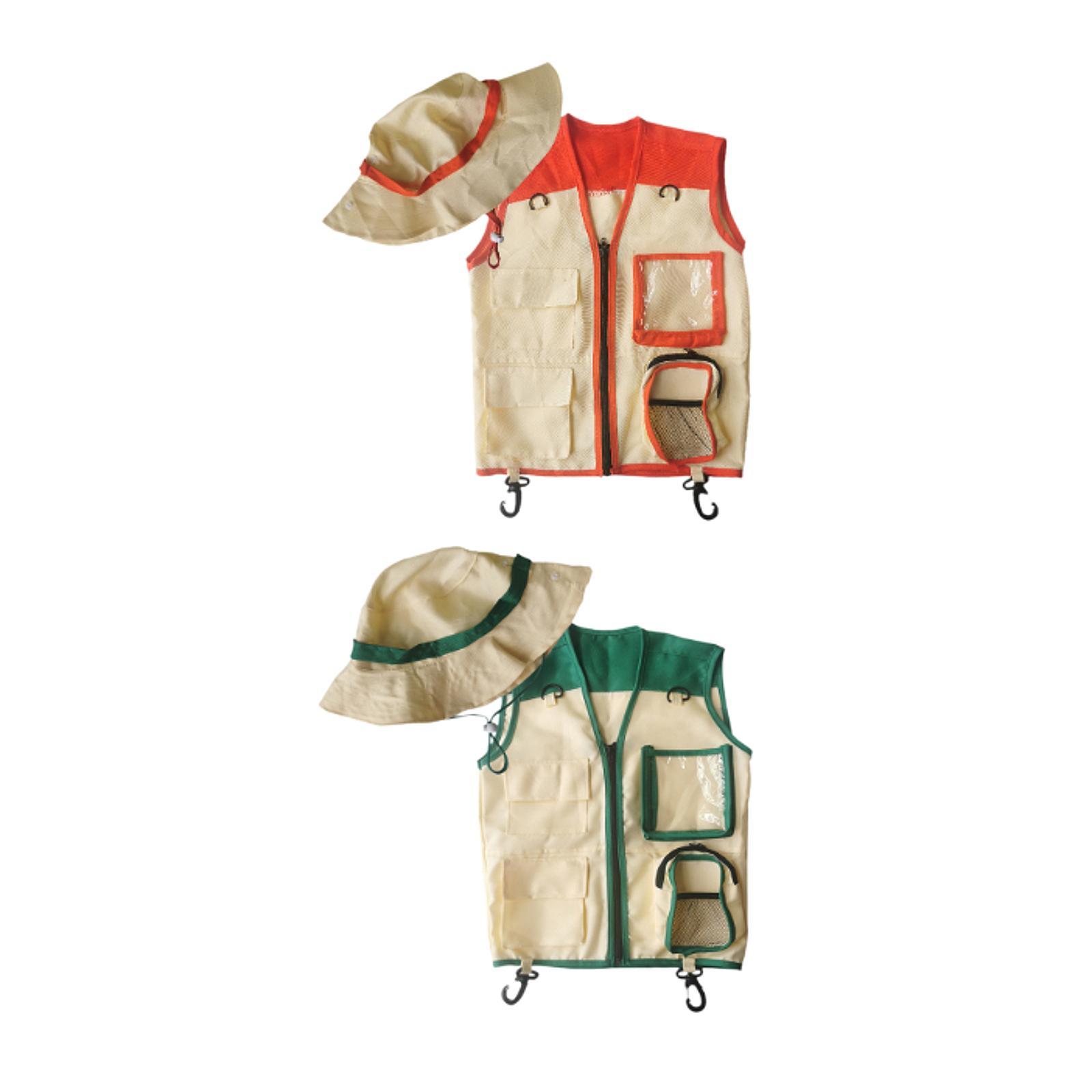Gilet et chapeau d'exploratric - Kids Outdoor Zoo avis et prix