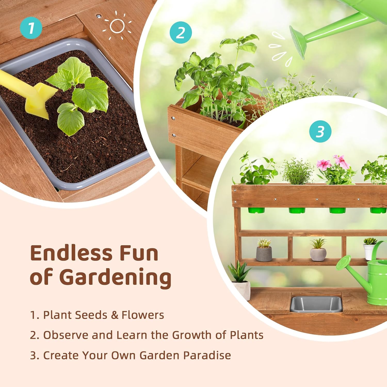 Banc de jardinage avec évier p - Kids Outdoor Sink avis et prix
