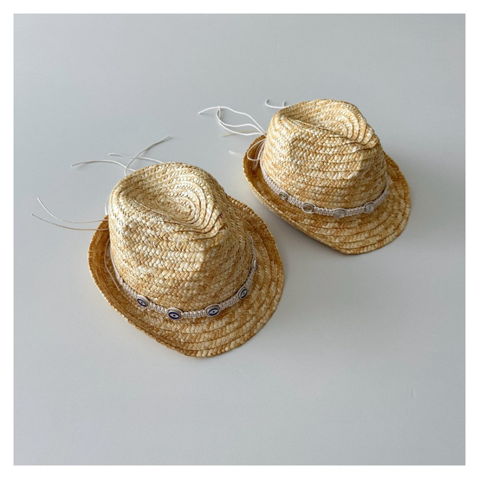Chapeau Fedora en paille natur - Kids Outdoor Hat avis et prix