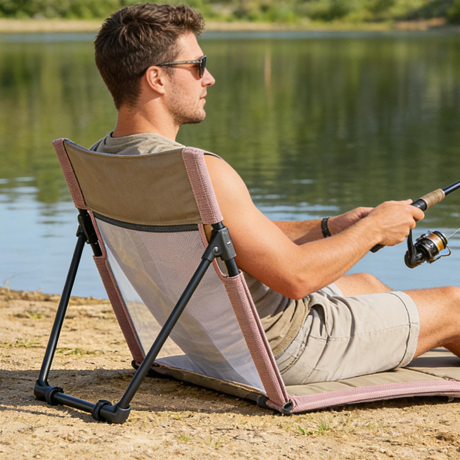 Chaise longue de plage pliable - Kids Outdoor Lounger Chair avis et prix