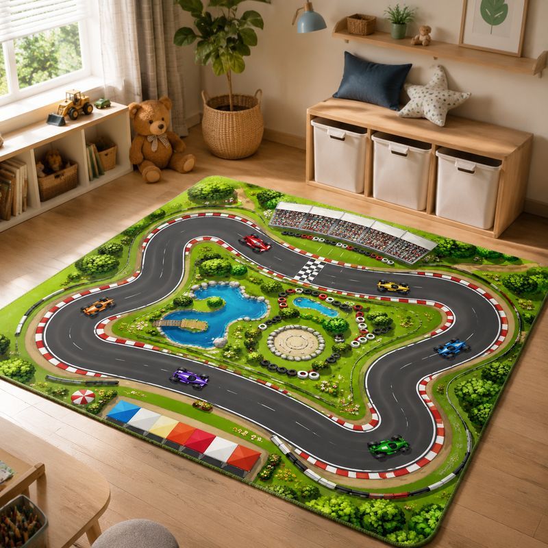 Tapis de jeu VIKAMA pour enfan - Kids Outdoor Zoo avis et prix