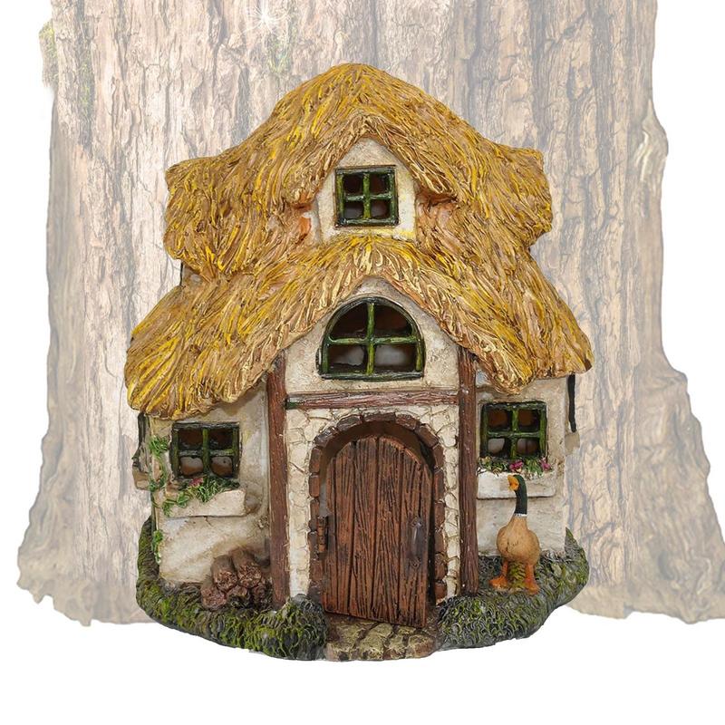 DegradGarden House-Sculpture d - Kids Outdoor Fairy Garden avis et prix