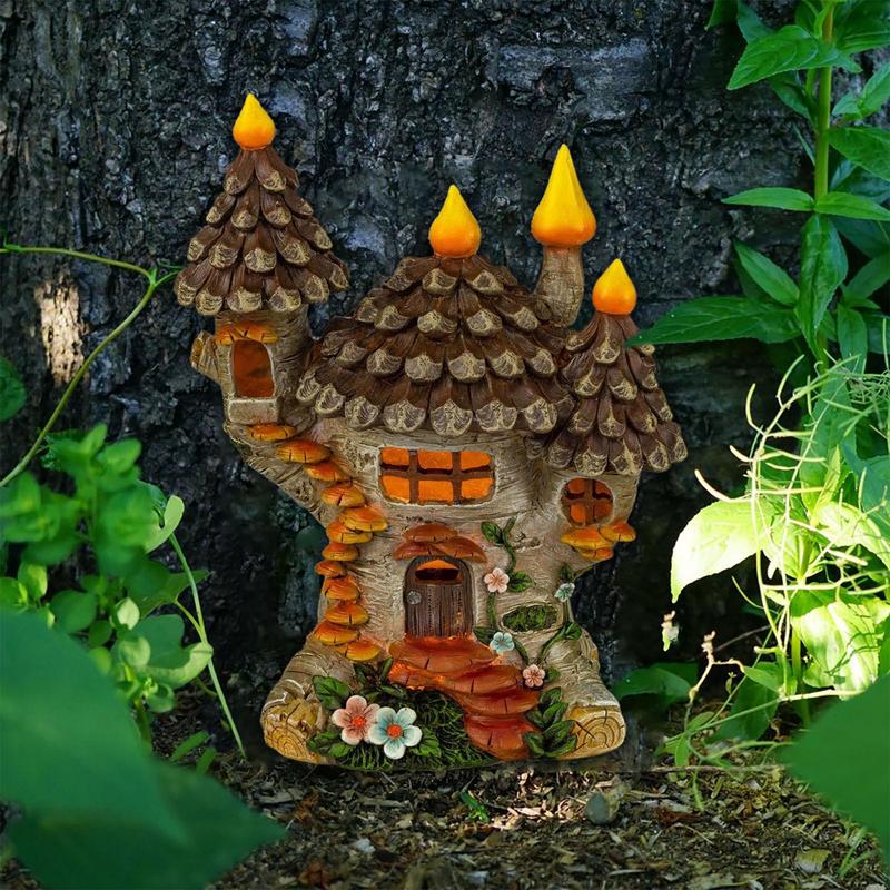 DegradGarden House-Sculpture d - Kids Outdoor Fairy Garden avis et prix
