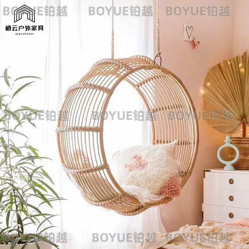Fauteuil à bascule en rotin d' - Kids Outdoor Hanging Chair avis et prix