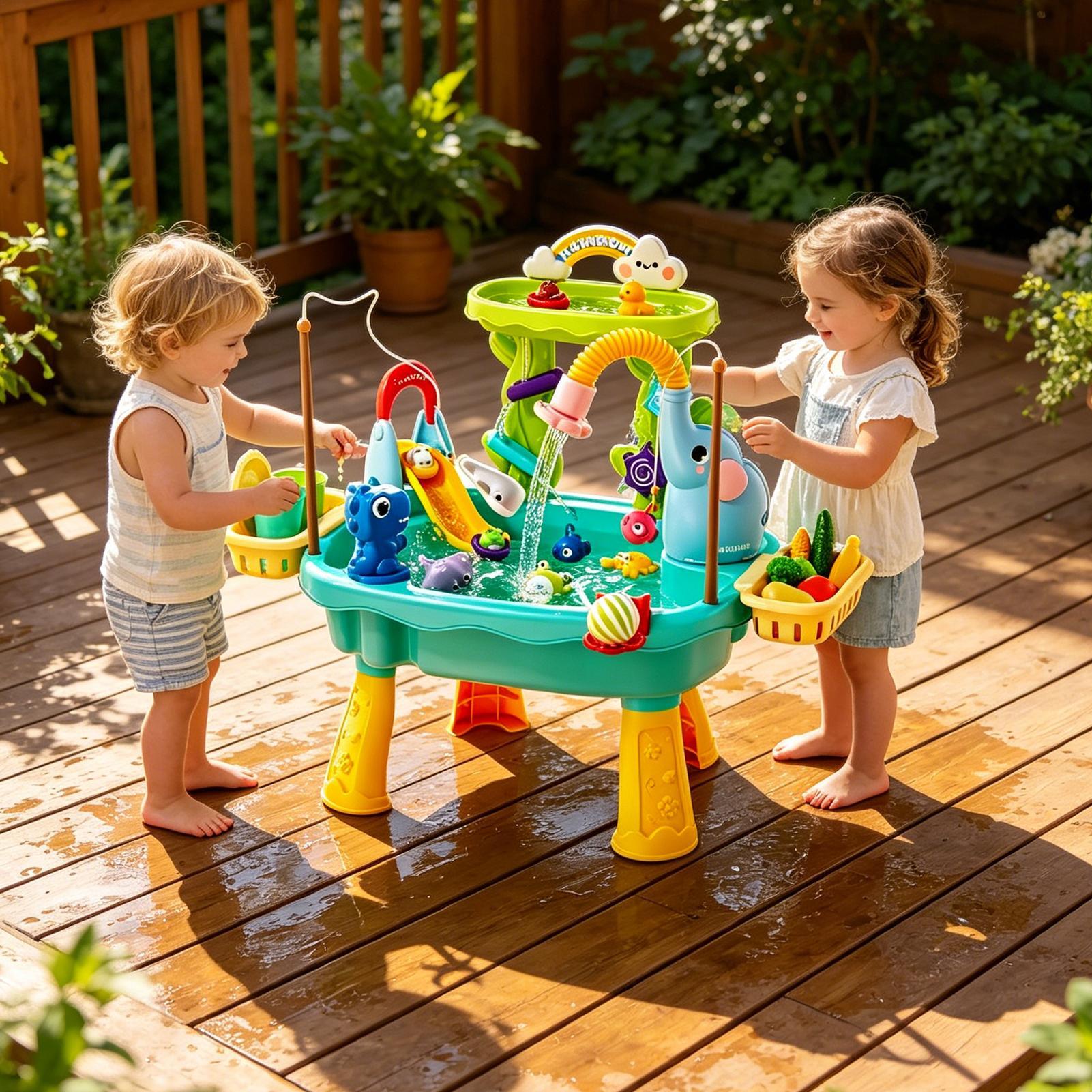 Table d'eau améliorée pour tou - Kids Outdoor Sink avis et prix