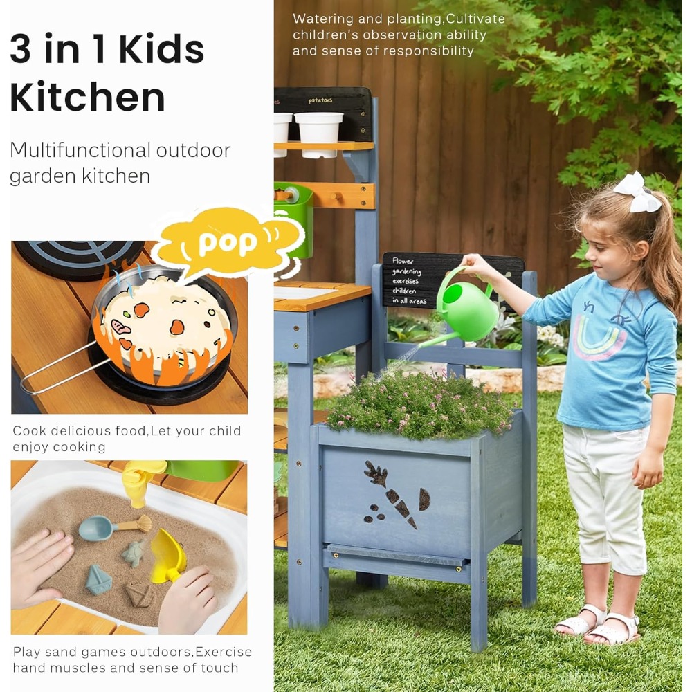 Cuisine de jeu d'extérieur pou - Kids Outdoor Sink avis et prix