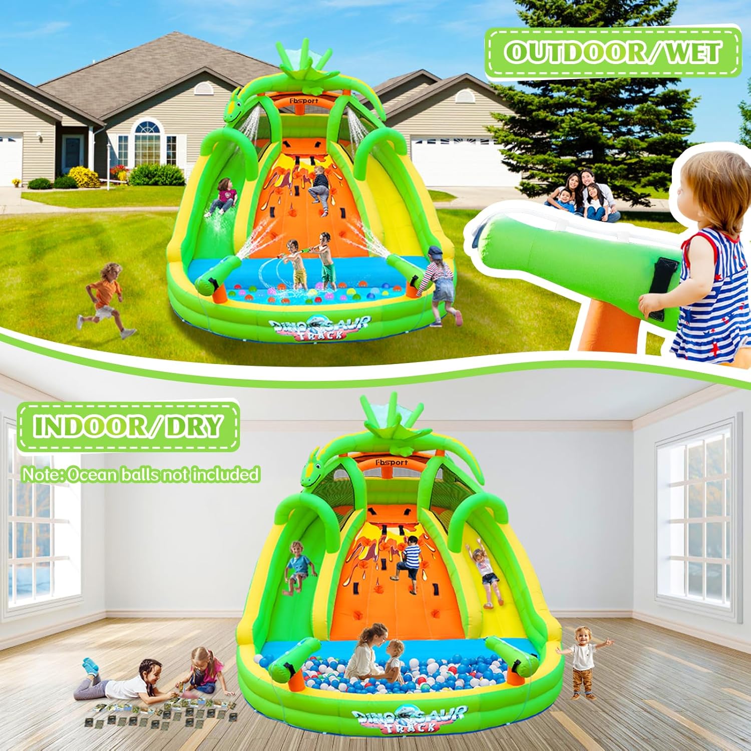 Château gonflable pour enfants - Kids Outdoor Water Park avis et prix