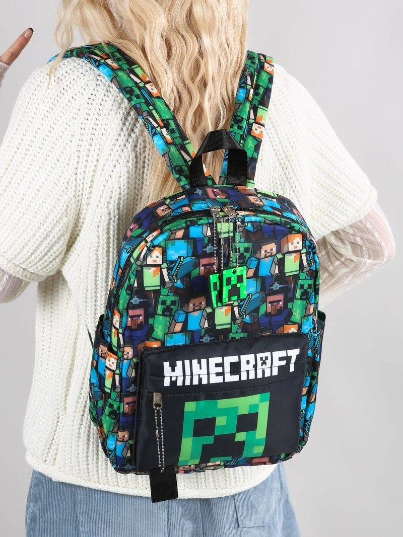 Sac à dos Minecraft imprimé gr - Kids Outdoor Backpack avis et prix