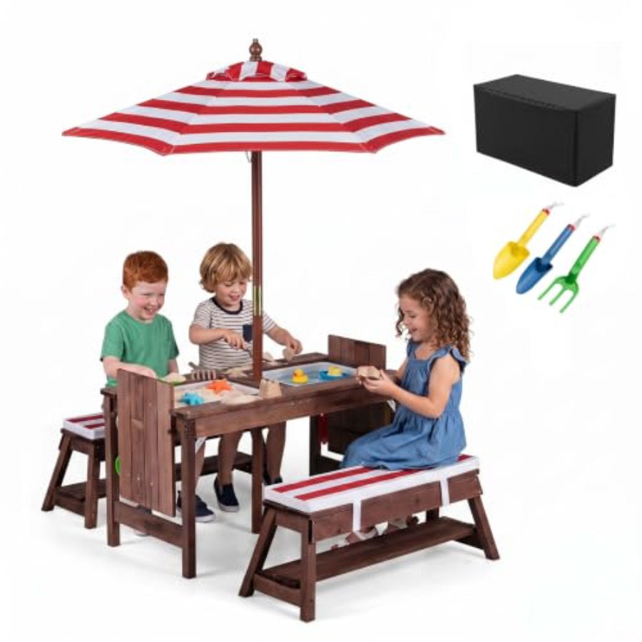 Table de pique-nique pour enfa - Kids Outdoor Umbrella avis et prix
