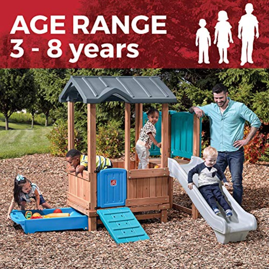 Woodland Adventure Playhouse & - Kids Outdoor Playhouse avis et prix