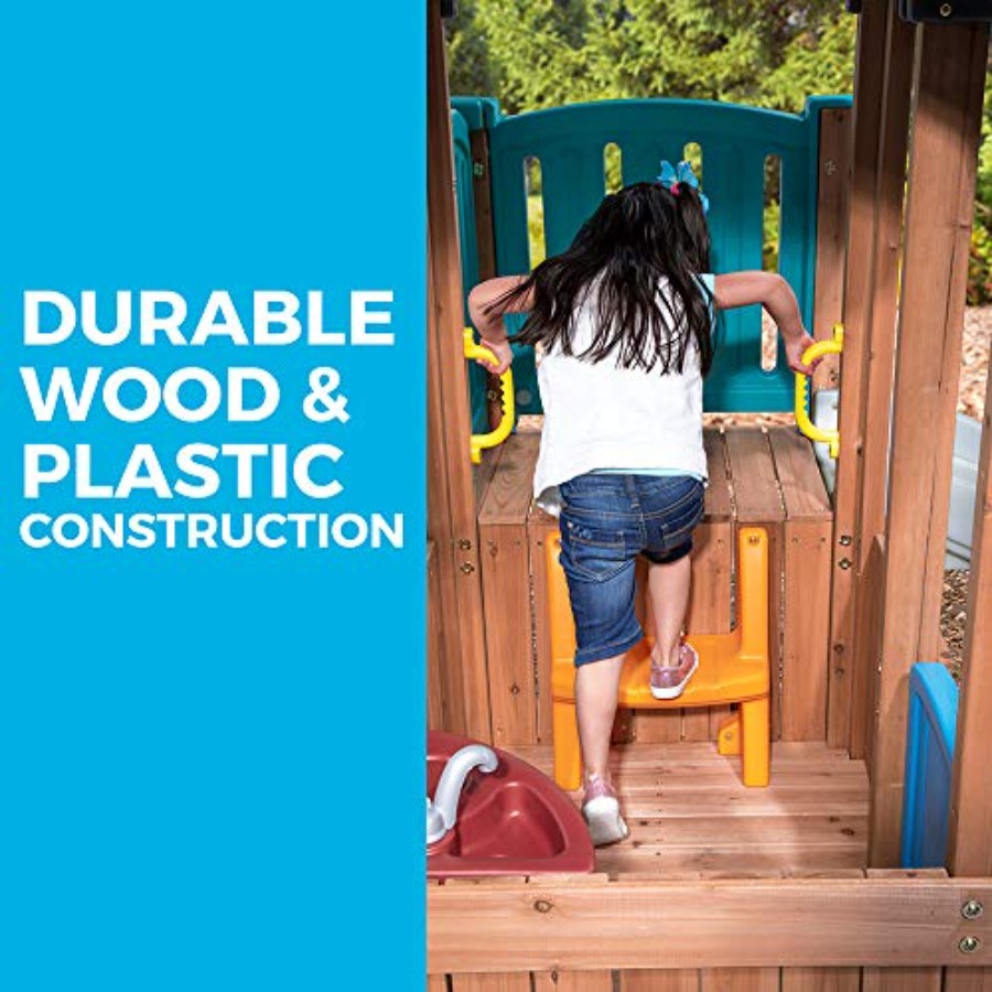 Woodland Adventure Playhouse & - Kids Outdoor Playhouse avis et prix