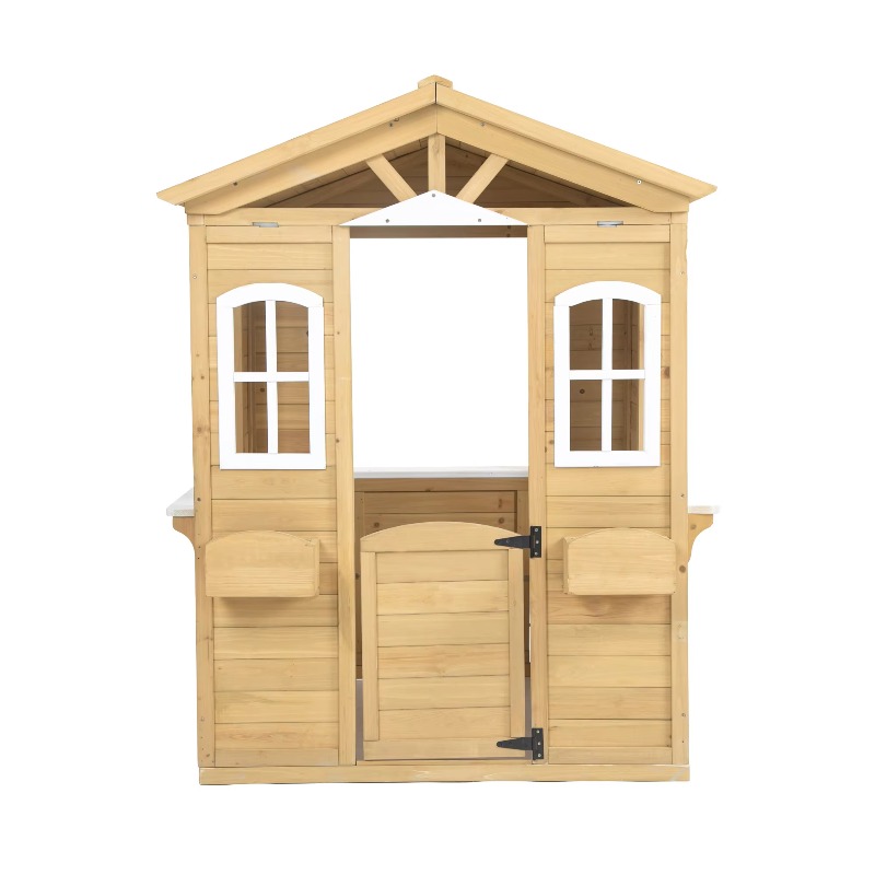 Maisonnette de jeu en bois mas - Kids Outdoor Playhouse avis et prix