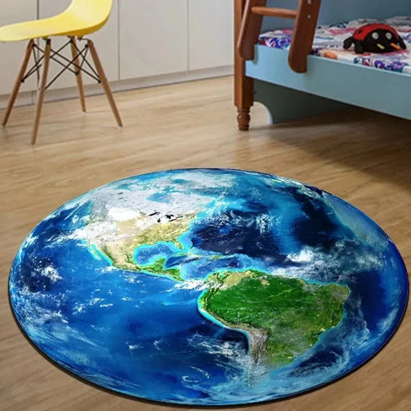 Tapis rond réaliste 3D VIKAMA, - Kids Outdoor Mat Waterproof avis et prix