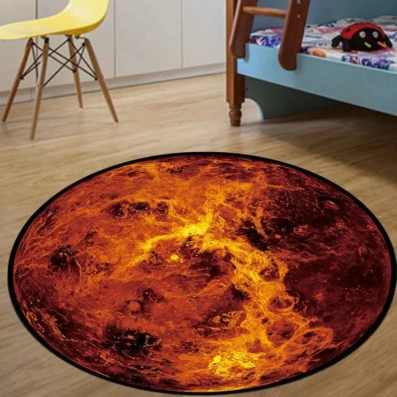 Tapis rond réaliste 3D VIKAMA, - Kids Outdoor Mat Waterproof avis et prix