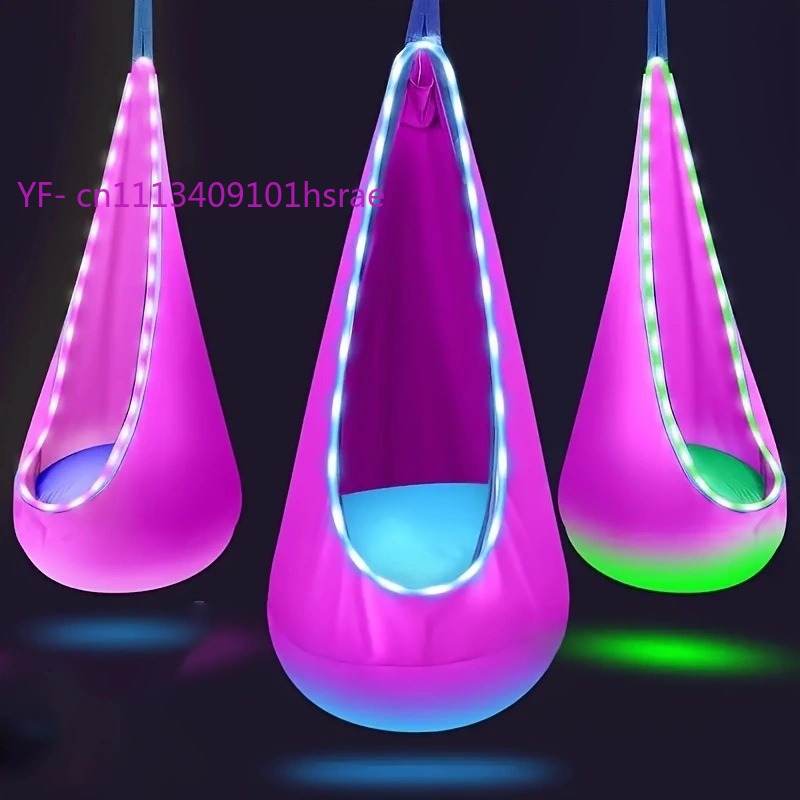 Hamac gonflable lumineux à LED - Kids Outdoor Hanging Chair avis et prix