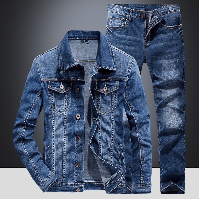 Costume en Denim pour hommes,  - Mini Trampoline Spring avis et prix