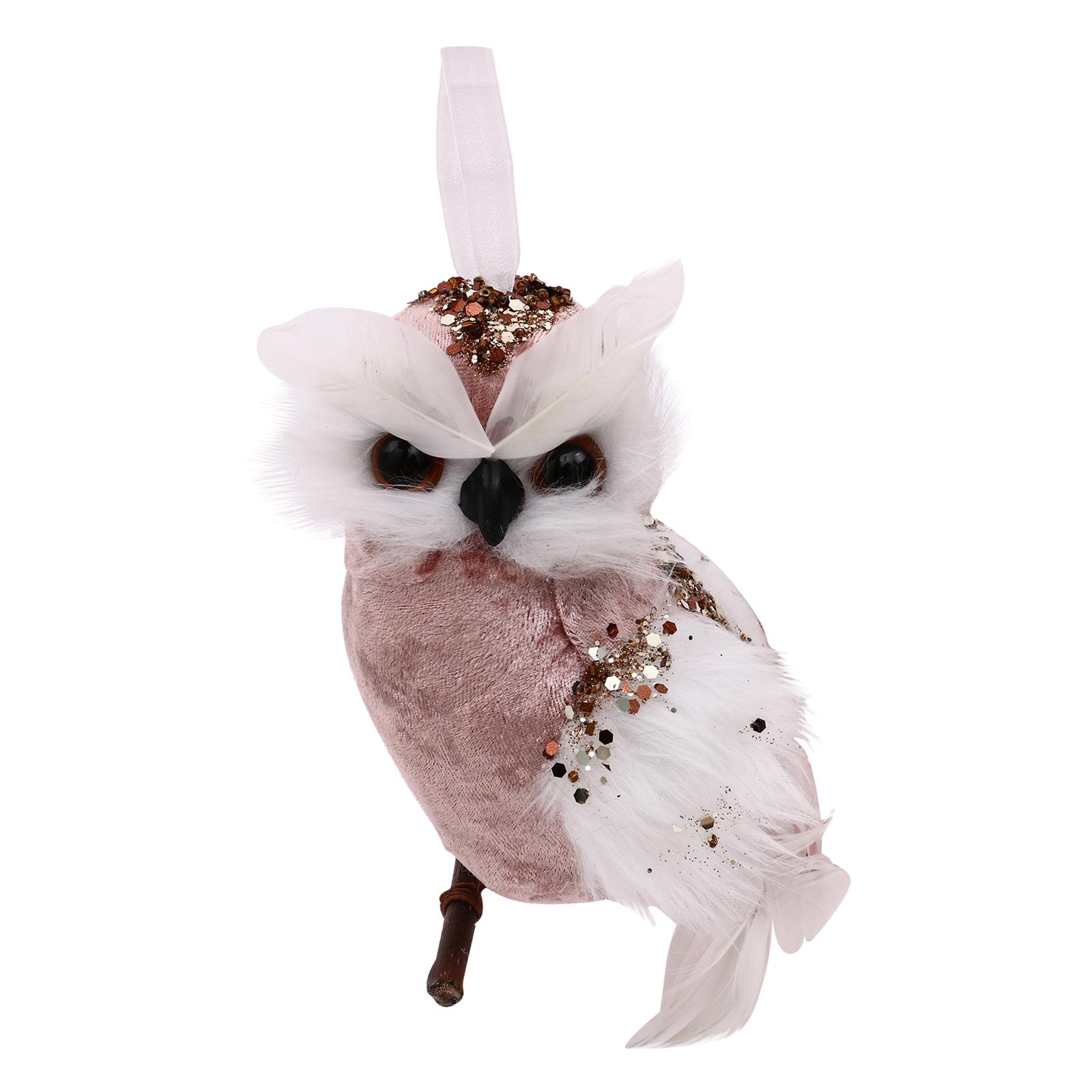 Sculpture d'hibou à plumes, mo - Kids Outdoor Fairy Garden avis et prix