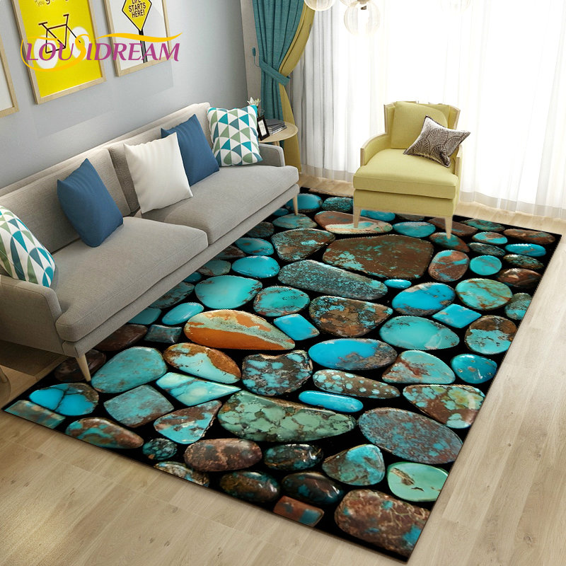 Tapis de zone de pierre pavée  - Kids Outdoor Mat Waterproof avis et prix