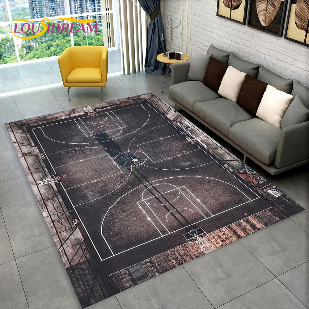 Tapis de basket-ball 3D pour e - Kids Outdoor Mat Waterproof avis et prix